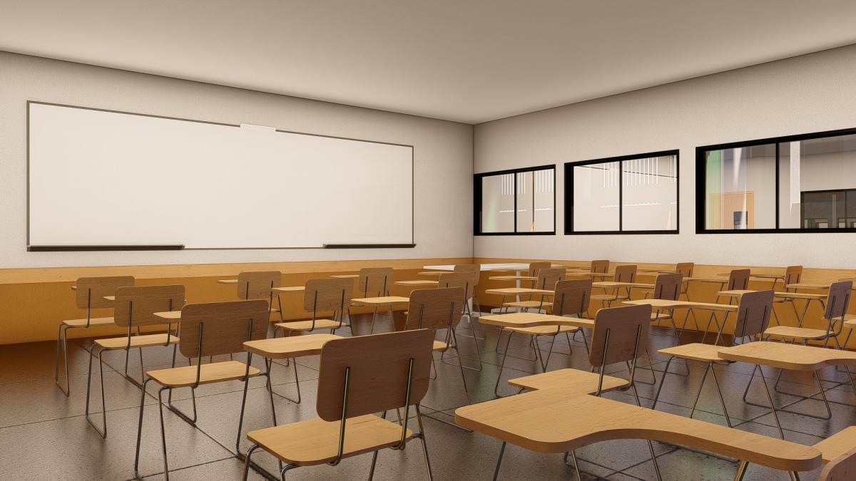 Escola terá capacidade para atender centenas de alunos em dois turnos