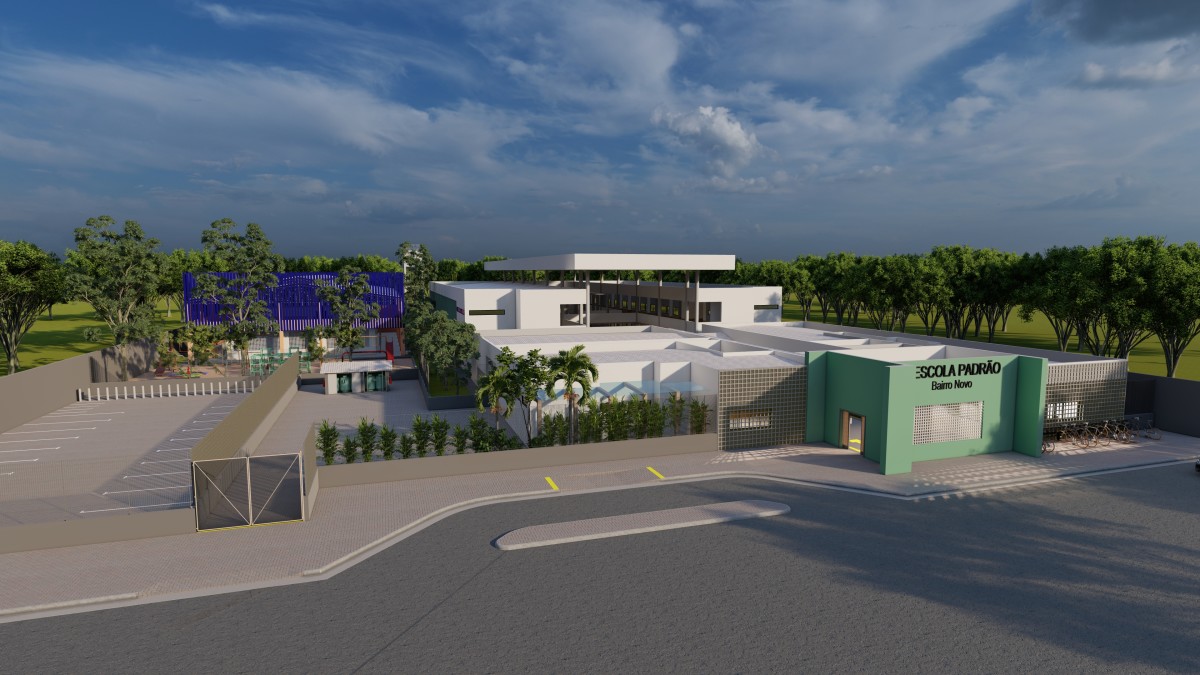 Construção da nova unidade de ensino no Bairro Novo é um dos destaques do pacote de investimentos
