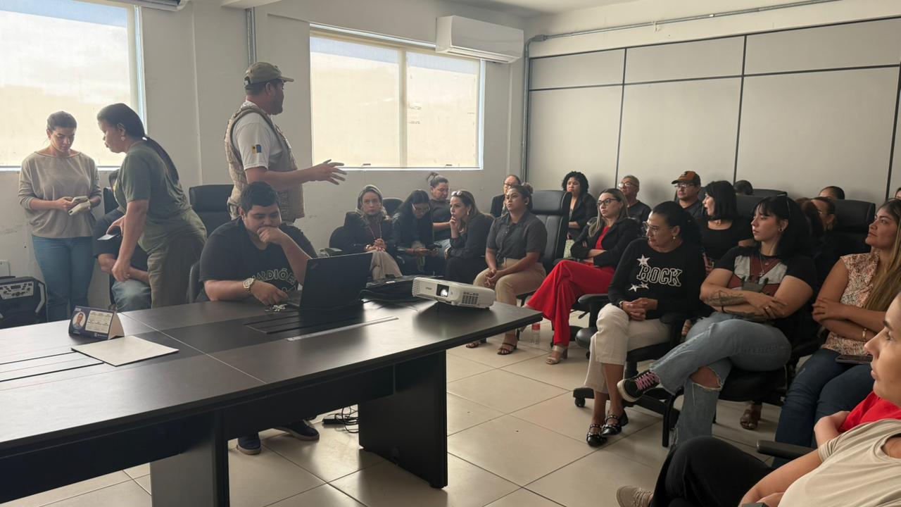 Servidores também receberam informações sobre os radares instalados na cidade